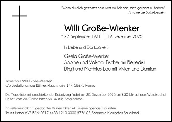 Willi Große-Wienker