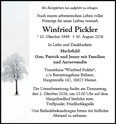 Winfried Pickler