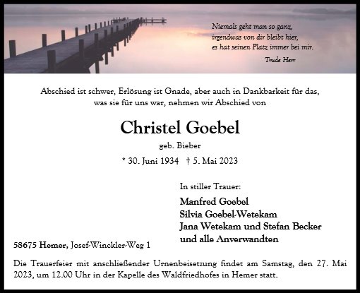 Christel Goebel