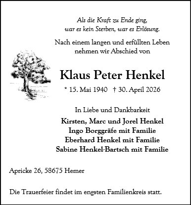 Klaus Peter Henkel