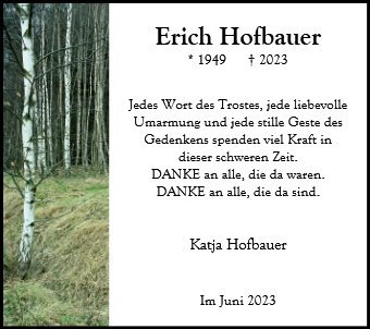 Erich Hofbauer
