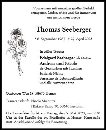 Thomas Seeberger