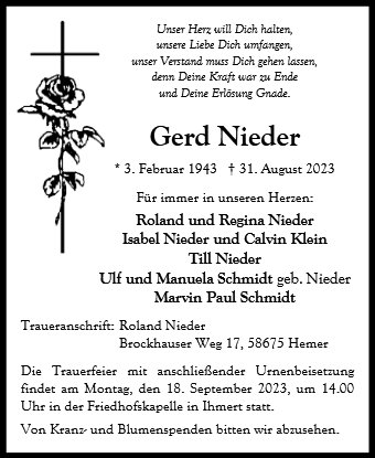 Gerhard Nieder