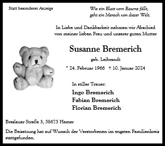 Susanne Bremerich