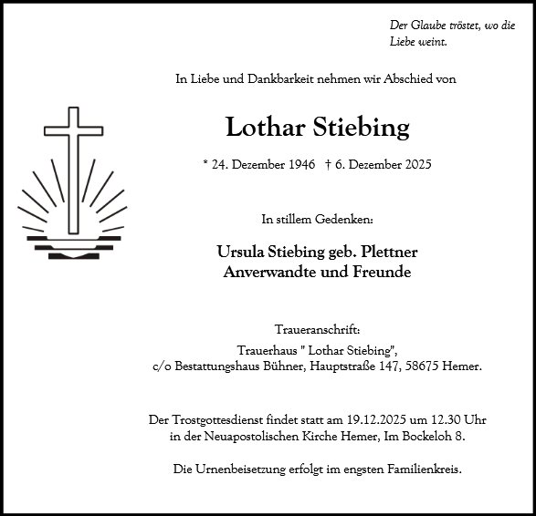 Lothar Stiebing