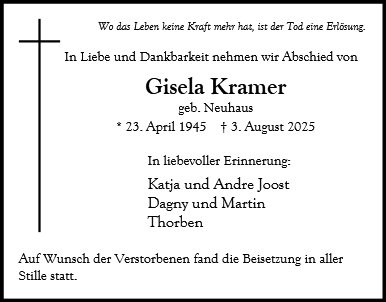 Gisela Kramer