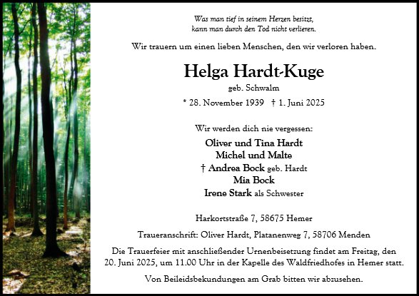 Helga Hardt-Kuge