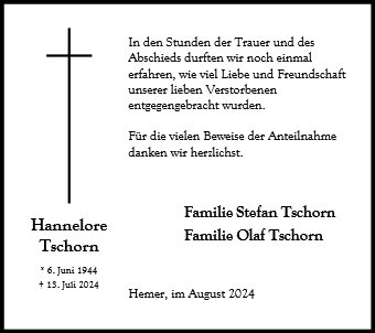 Hannelore Tschorn