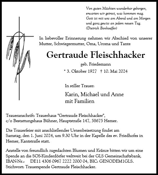 Gertraude Fleischhacker