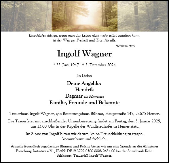 Ingolf Wagner