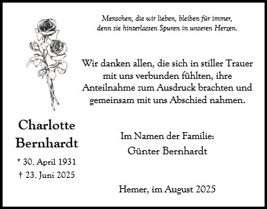 Charlotte Bernhardt