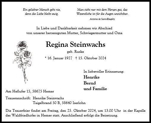 Regina Steinwachs