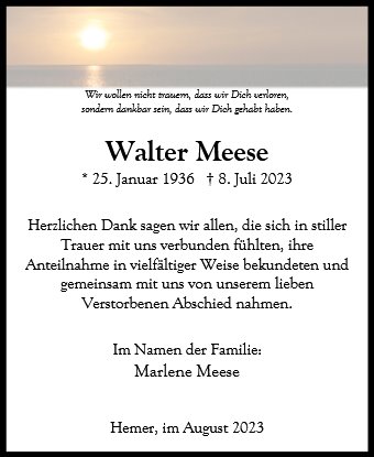 Walter Meese