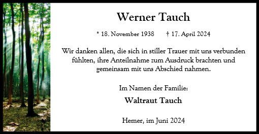 Werner Tauch