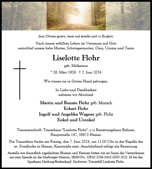 Lieselotte Flohr