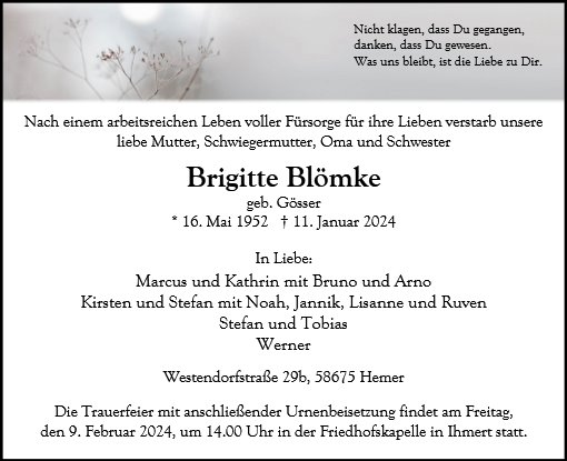 Brigitte Blömke