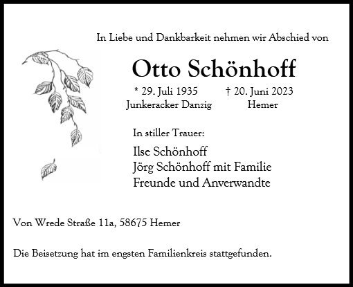 Otto Schönhoff