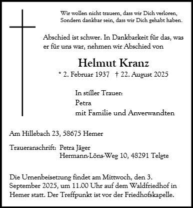 Helmut Kranz