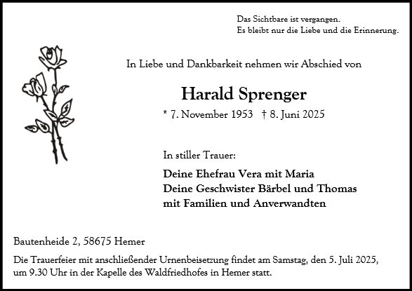Harald Sprenger