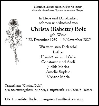 Christa Bolz