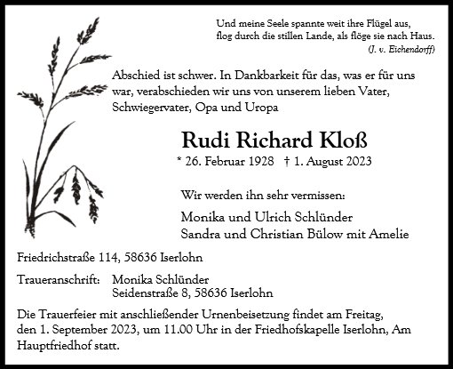 Rudi Kloß