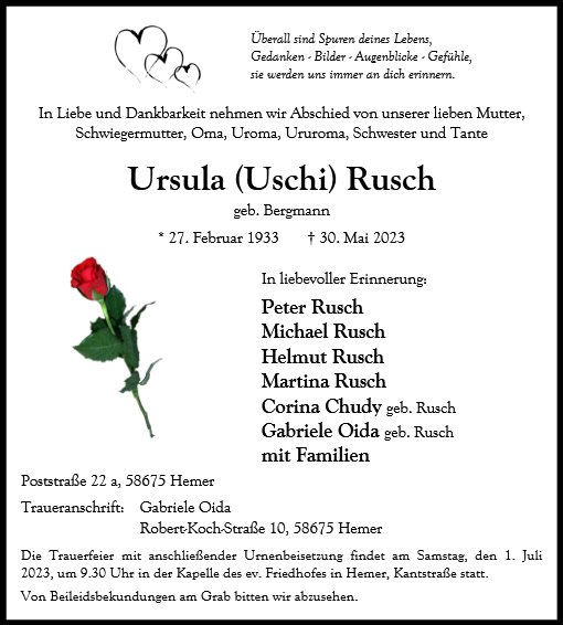 Ursula Rusch