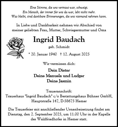 Ingrid Baudach