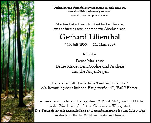 Gerhard Lilienthal