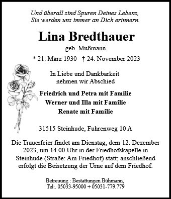 Lina Bredthauer