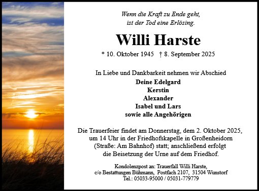 Willi Harste