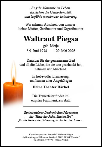 Waltraut Piegsa