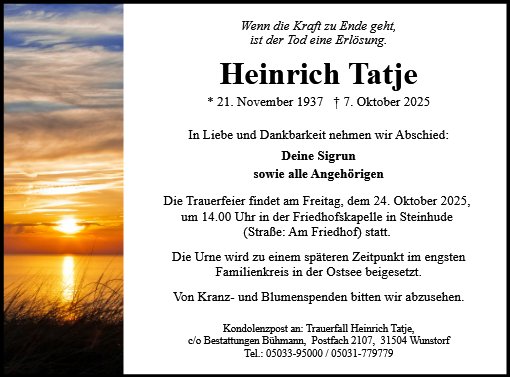 Heinrich Tatje