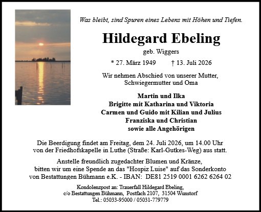 Hildegard Ebeling