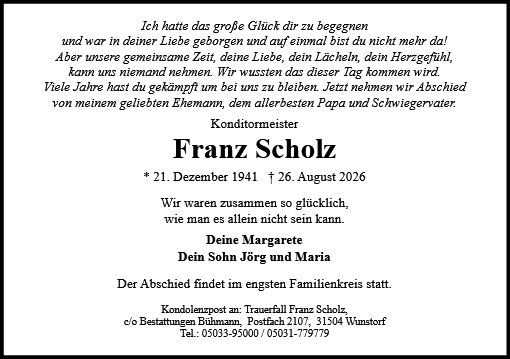 Franz Scholz