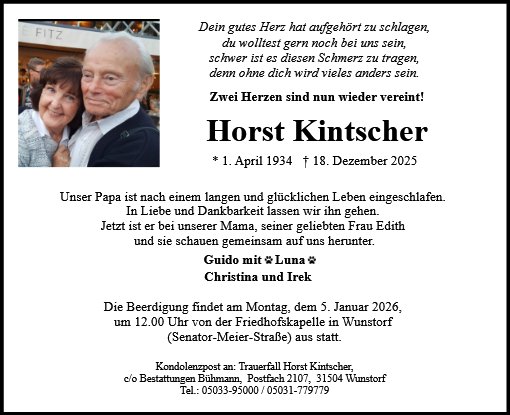 Horst Kintscher