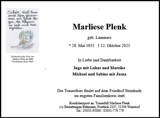 Maria Plenk