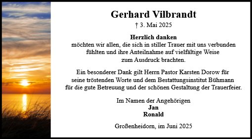 Gerhard Vilbrandt