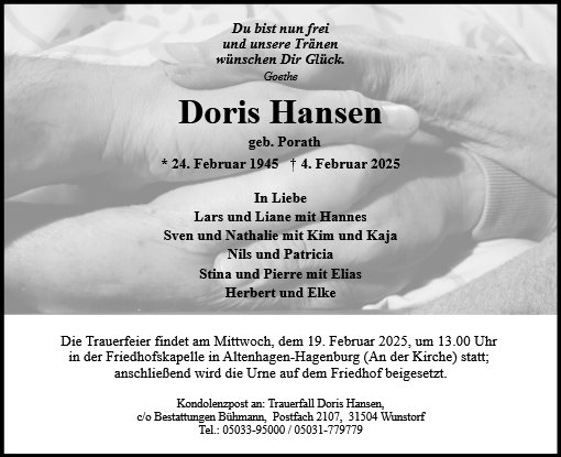 Doris Hansen