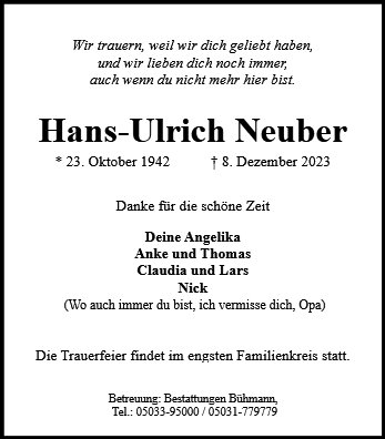 Hans-Ulrich Neuber
