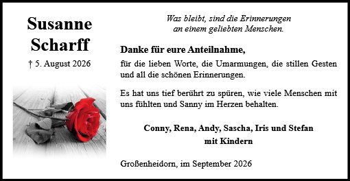 Susanne Scharff