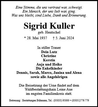 Sigrid Kuller