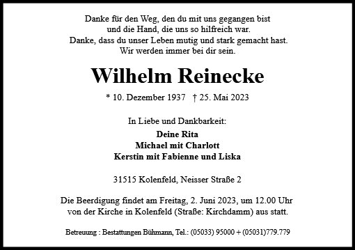 Wilhelm Reinecke