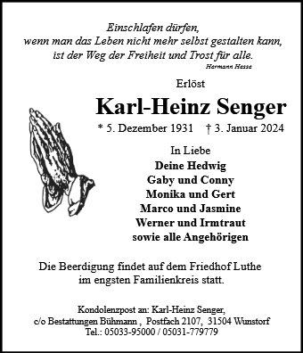 Karl-Heinz Senger