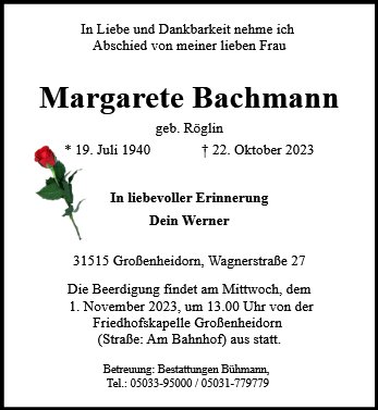 Margarete Bachmann