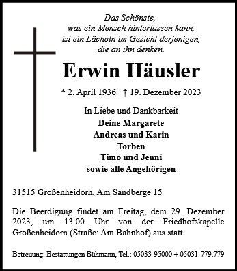 Erwin Häusler