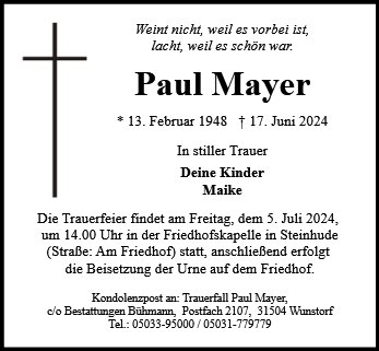 Paul Mayer