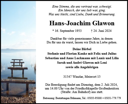 Hans-Joachim Glawon