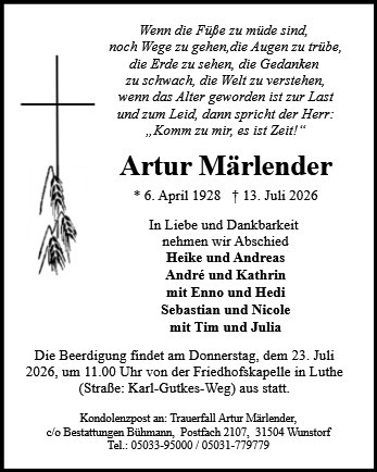 Artur Märlender