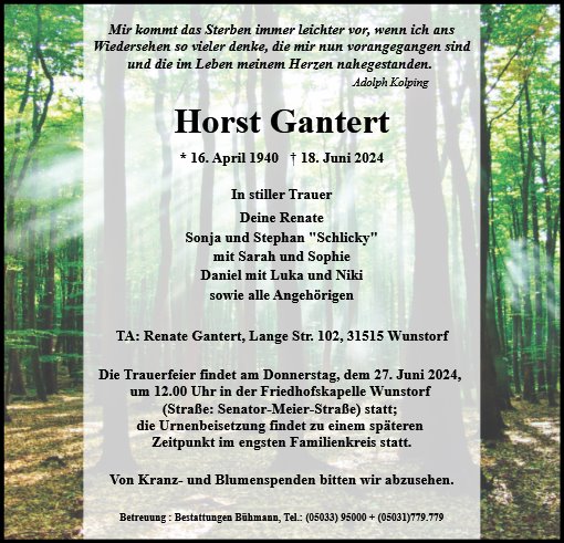 Horst Gantert