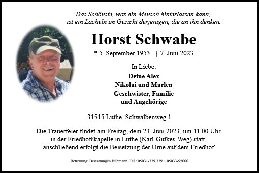 Horst Schwabe
